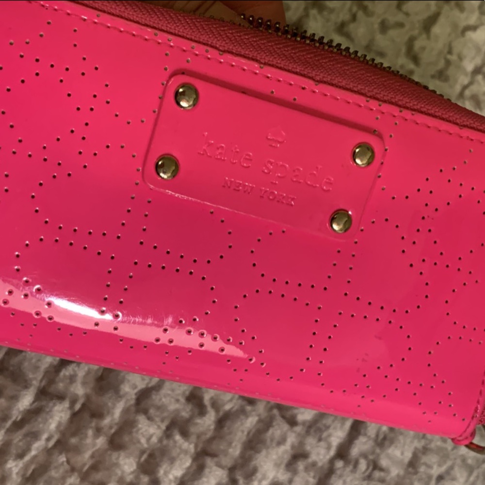 Pink Kate spade wallet